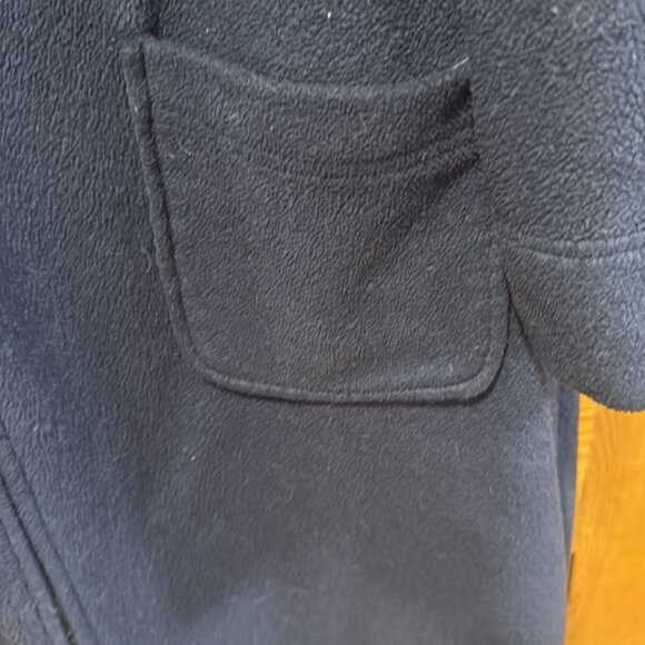 L.L.Bean women’s fleece winter zip up robe size large petite. - Picture 3 of 7